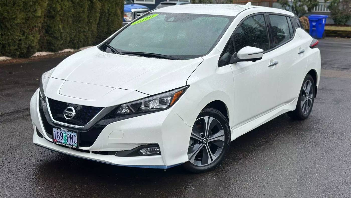 2020 Nissan LEAF SL PLUS — Hatchback — 46,860 mi — Milwaukie, OR