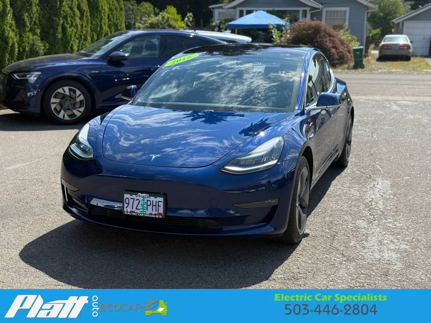 2018 Tesla Model 3 Long Range — Sedan — 47,779 mi — Milwaukie, OR