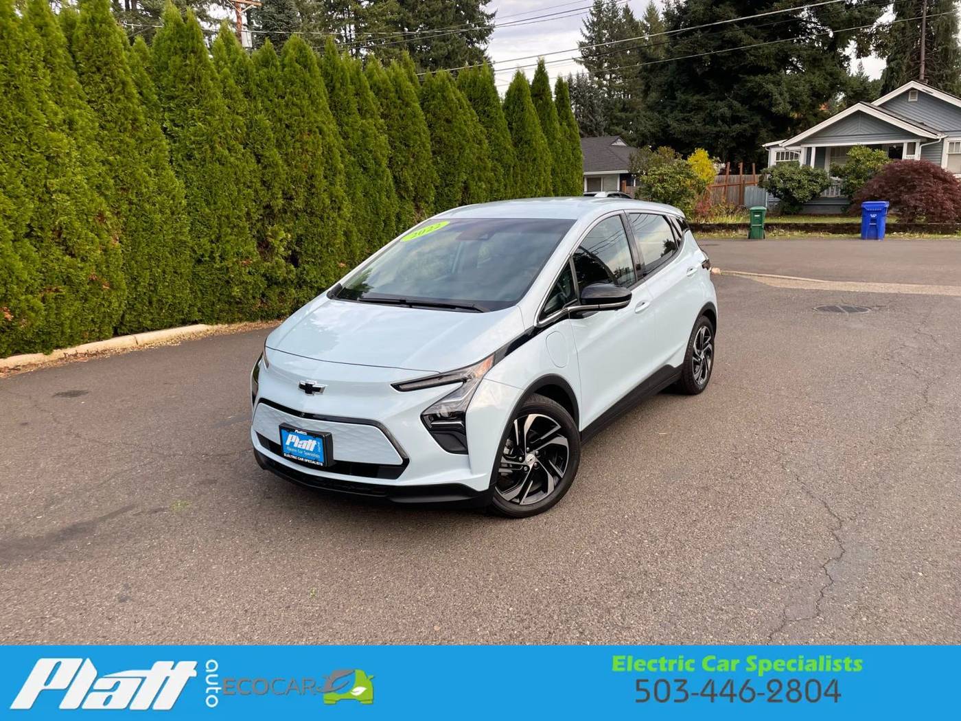 2022 Chevrolet Bolt EV 2LT — Hatchback — 22,468 mi — Milwaukie, OR