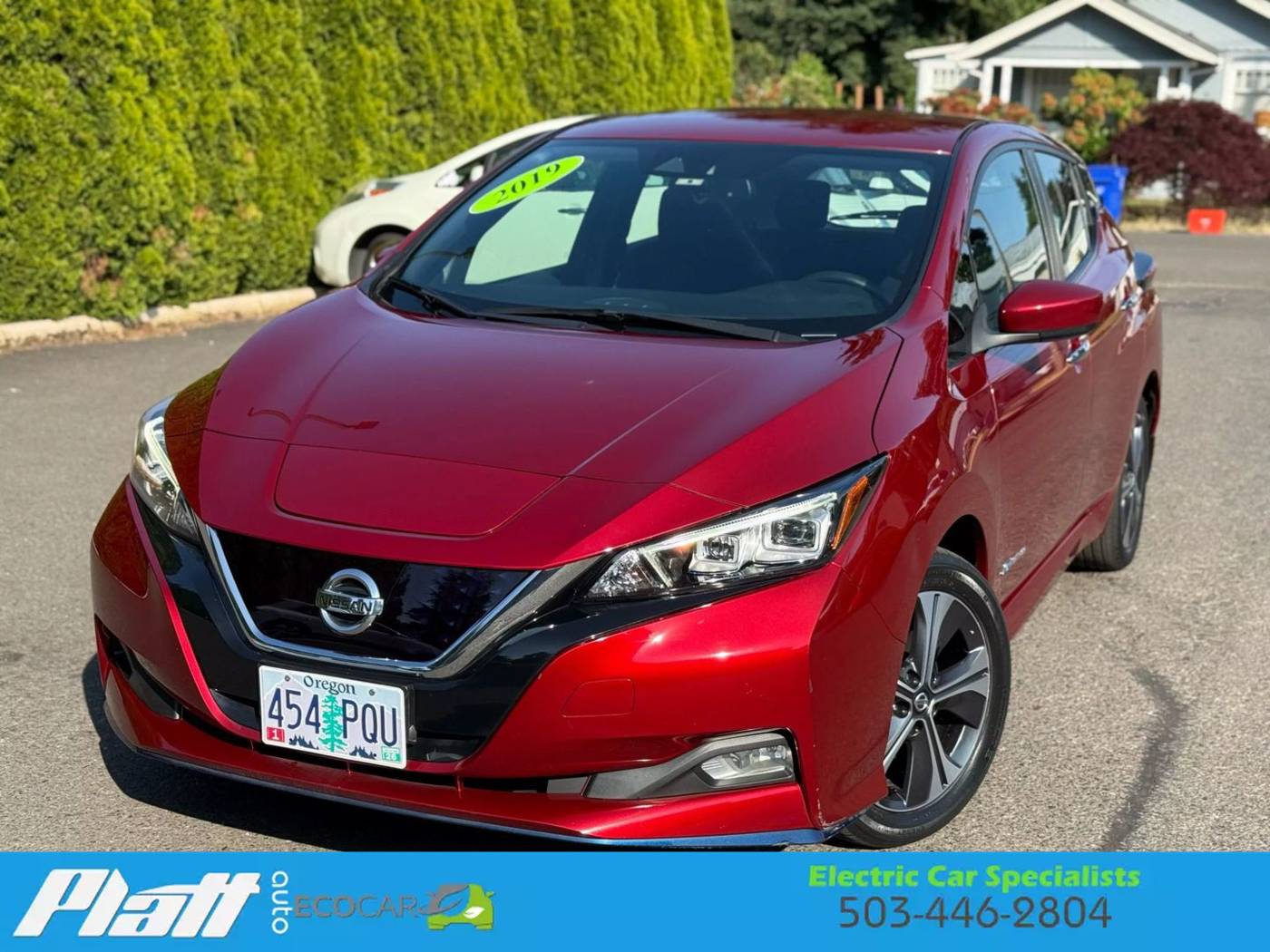 2019 Nissan LEAF SV PLUS — Hatchback — 35,117 mi — Milwaukie, OR