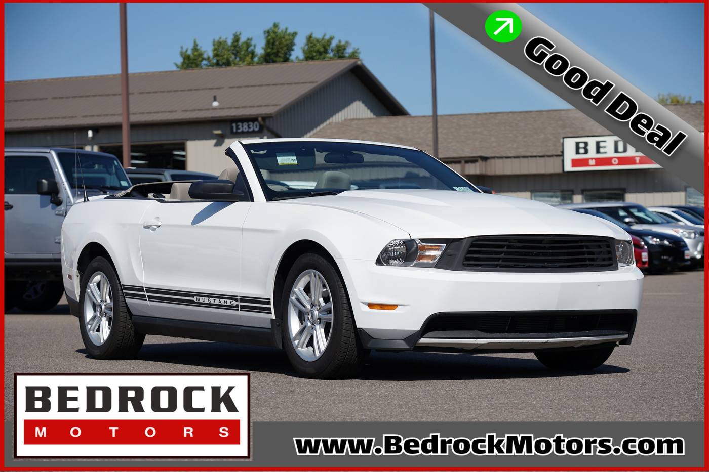2010 Ford Mustang V6 — Convertible — 49,526 mi — Rogers, MN