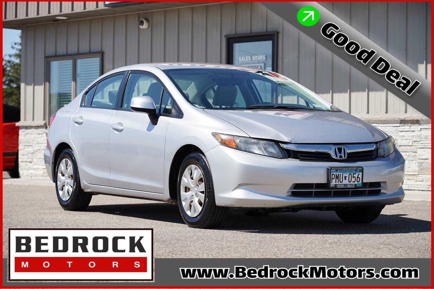 2012 Honda Civic LX — Sedan — 130,844 mi — Rogers, MN