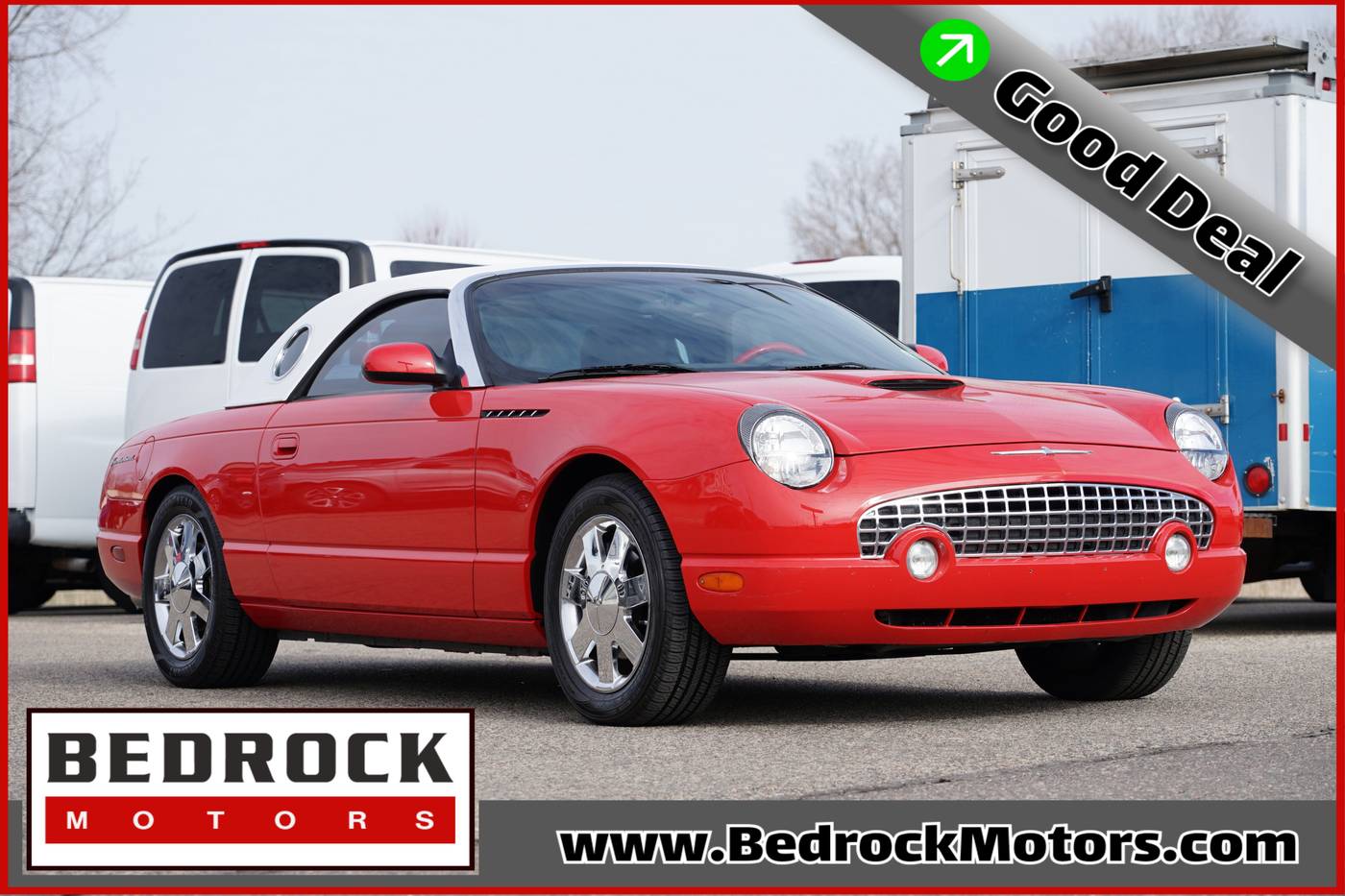 2002 Ford Thunderbird Deluxe — Convertible — 60,615 mi — Rogers, MN