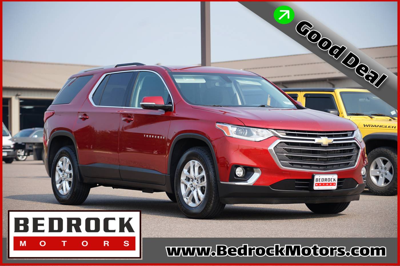 2018 Chevrolet Traverse LT Cloth — SUV — 112,095 mi — Rogers, MN