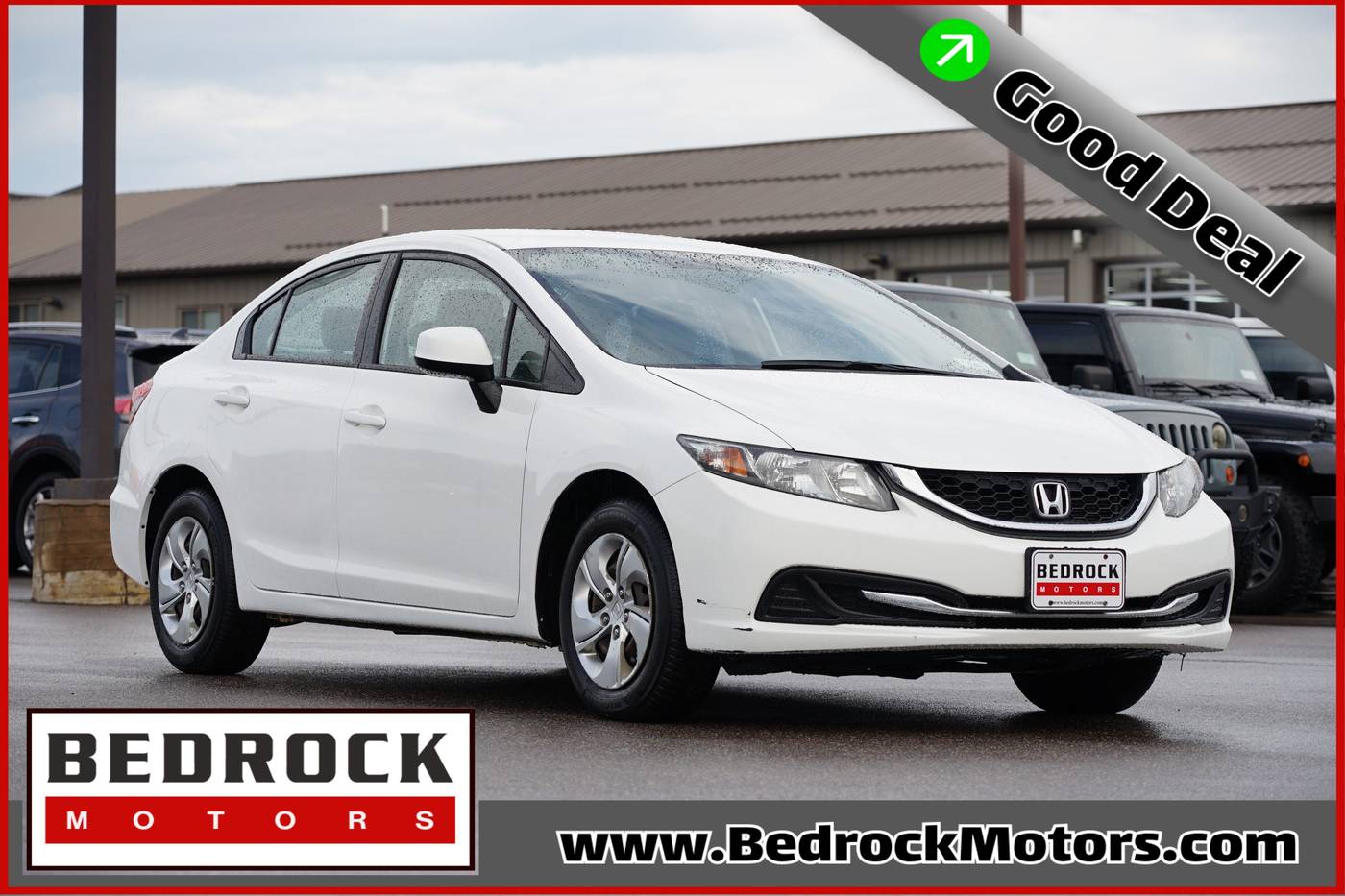 2013 Honda Civic LX — Sedan — 80,790 mi — Rogers, MN