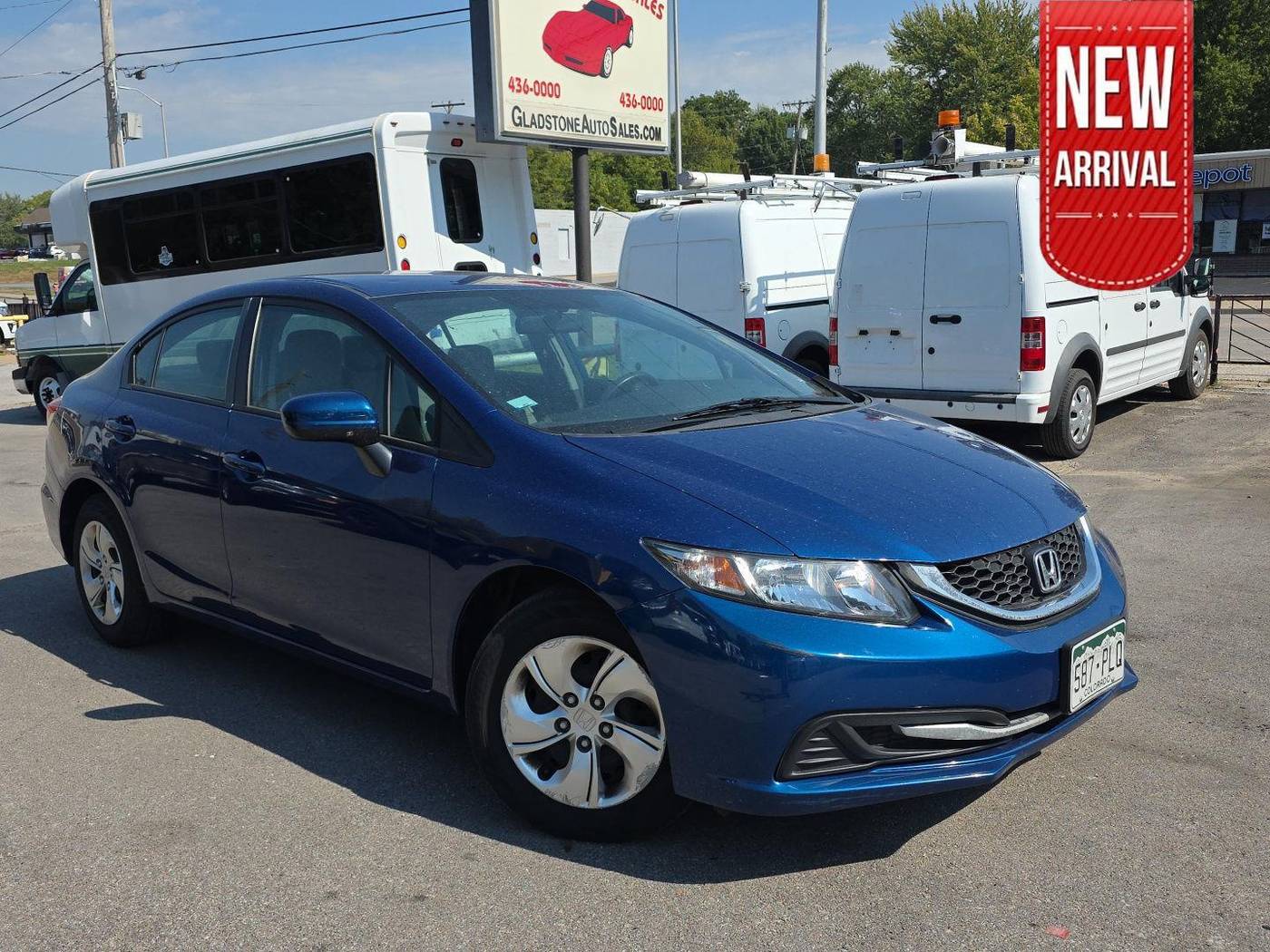 2014 Honda Civic LX — Sedan — 79,624 mi — Gladstone, MO