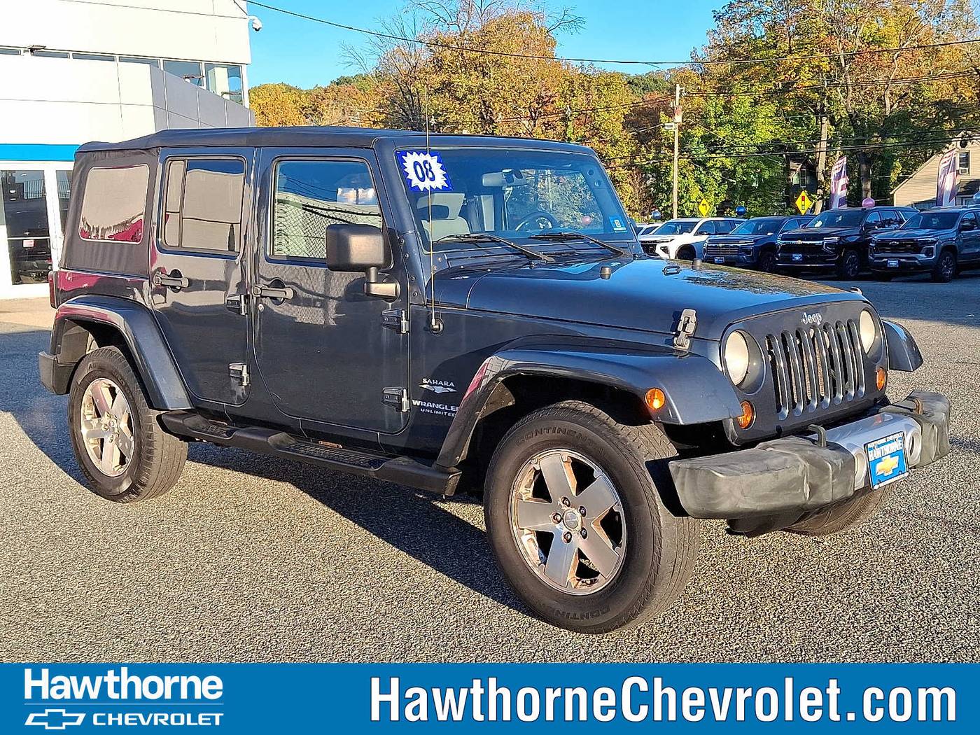2008 Jeep Wrangler Sahara — SUV — 153,894 mi — Hawthorne, NJ
