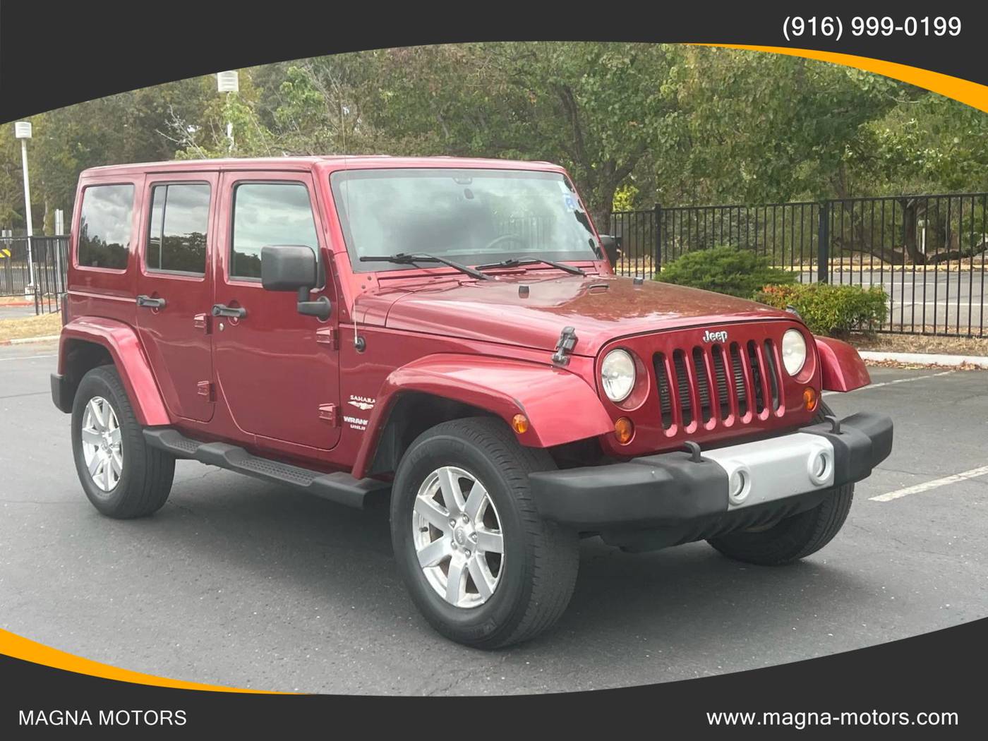 2012 Jeep Wrangler Sahara — SUV — 107,661 mi — Sacramento, CA