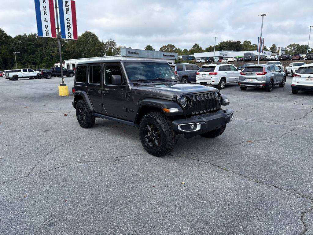 2021 Jeep Wrangler Willys — SUV — 63,092 mi — Waynesville, NC