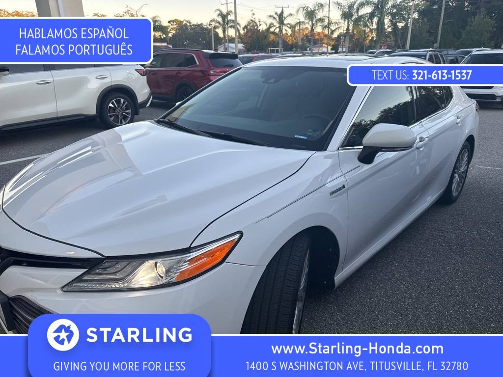 2020 Toyota Camry Hybrid XLE — Sedan — 52,907 mi — Titusville, FL
