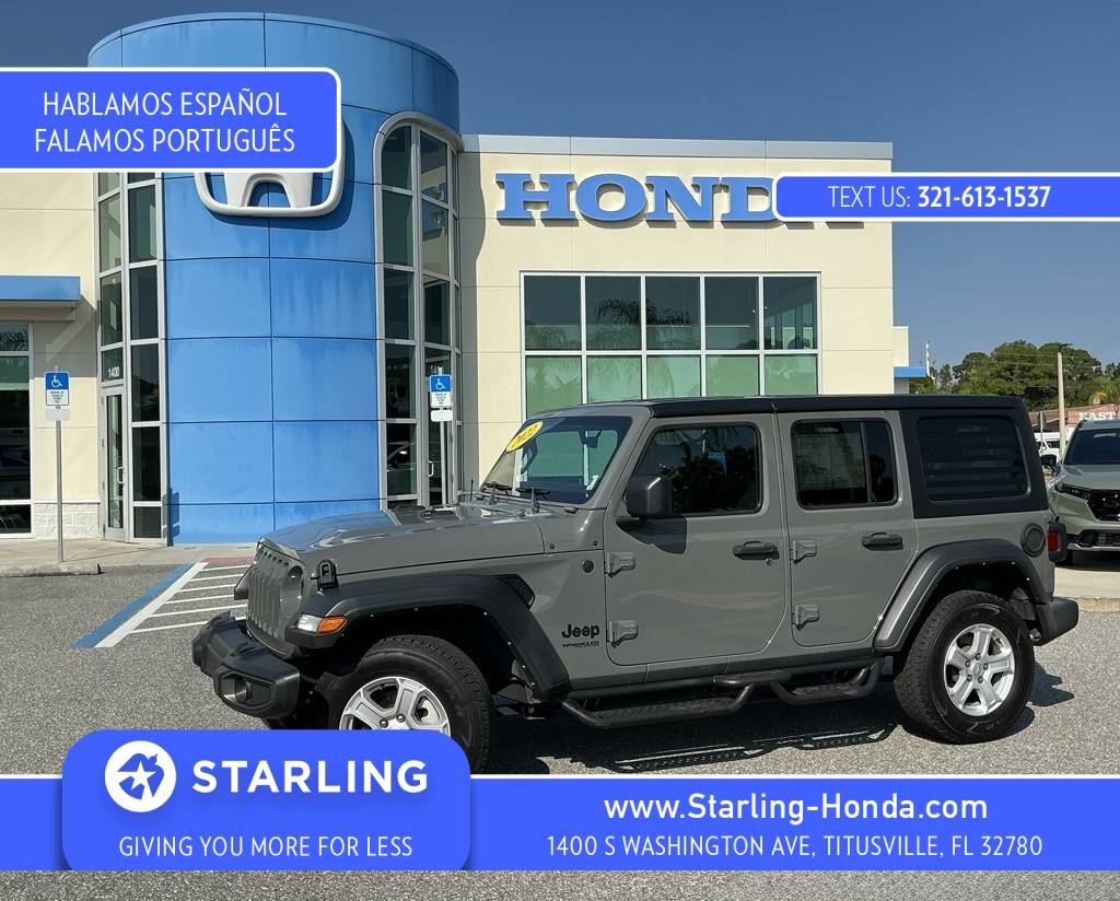 2022 Jeep Wrangler Sport S — SUV — 61,670 mi — Titusville, FL