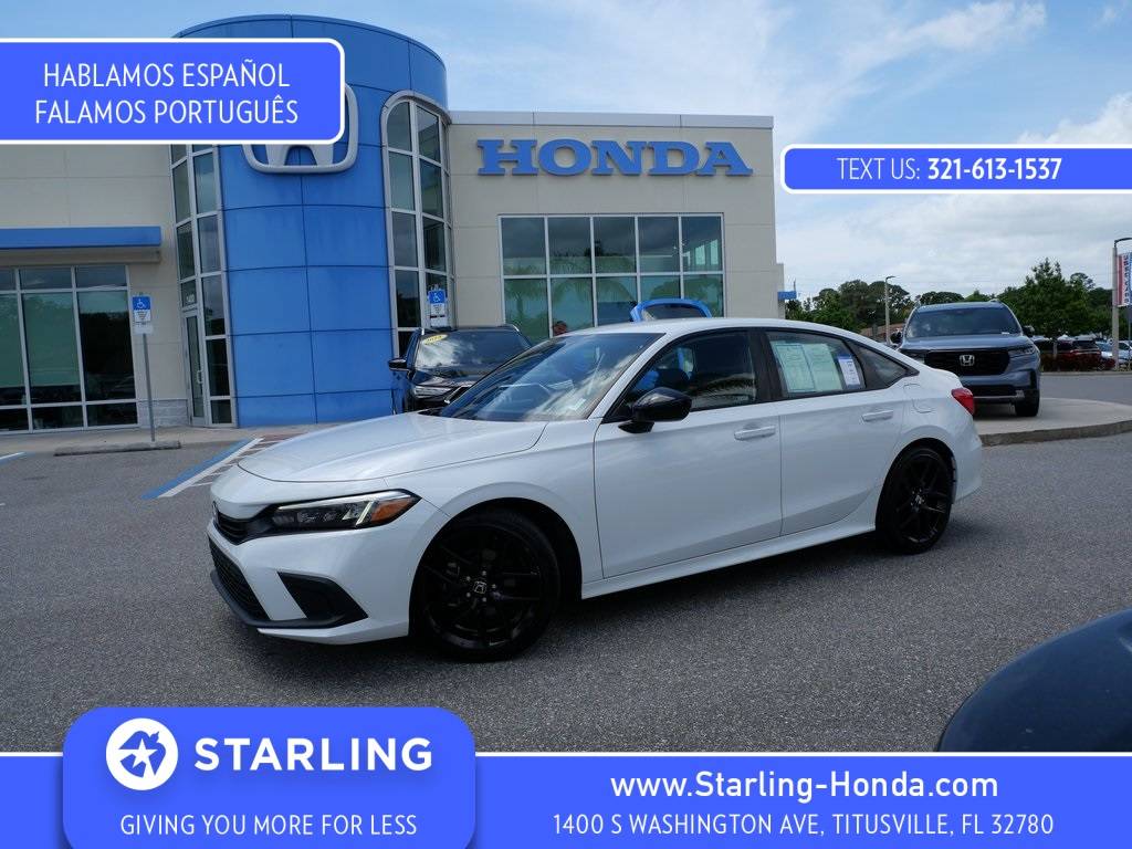 2022 Honda Civic Sport — Sedan — 38,450 mi — Titusville, FL
