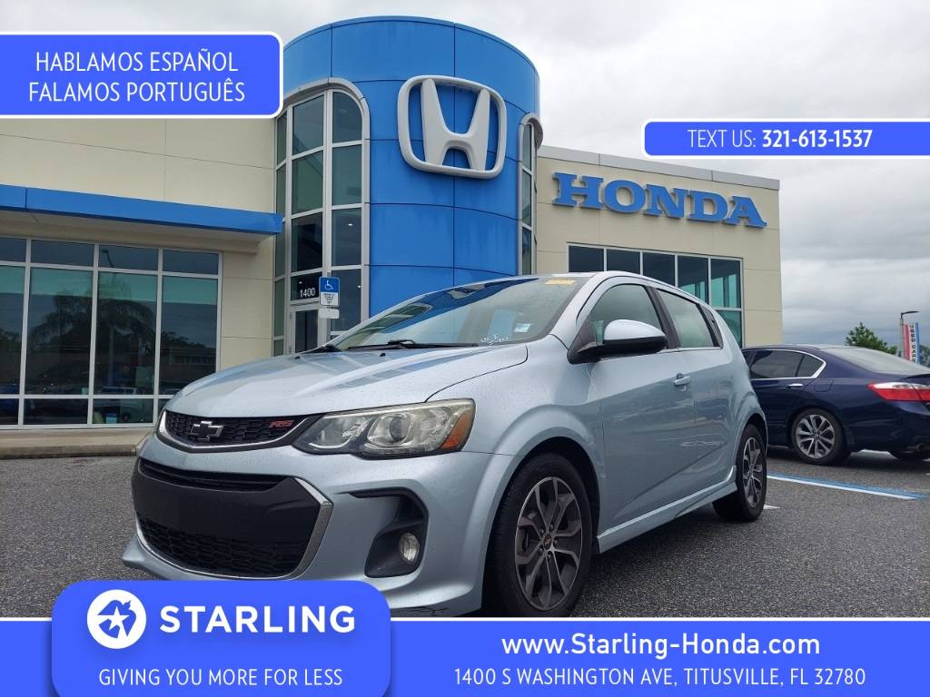 2018 Chevrolet Sonic LT — Hatchback — 96,957 mi — Titusville, FL