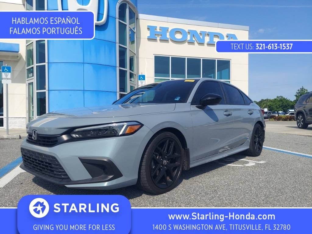 2022 Honda Civic Sport — Sedan — 47,252 mi — Titusville, FL