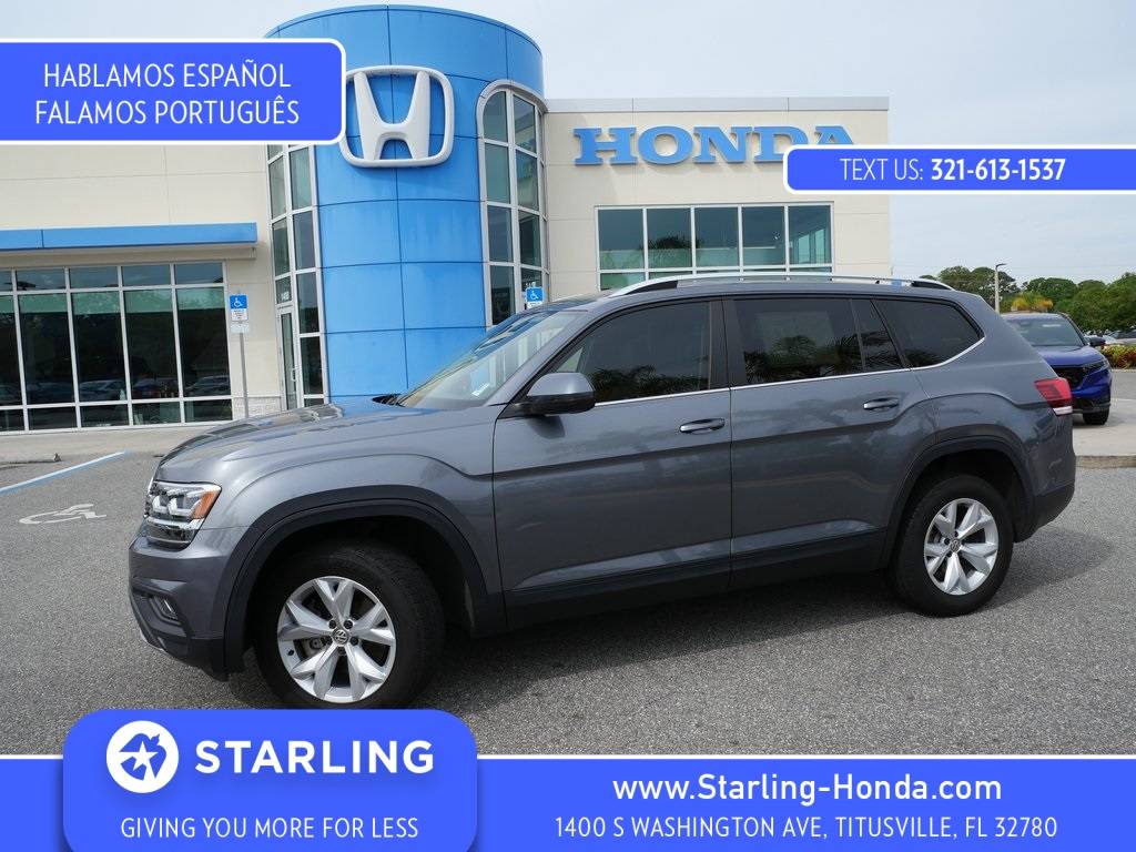 2019 Volkswagen Atlas SE with Technology — SUV — 71,069 mi — Titusville, FL