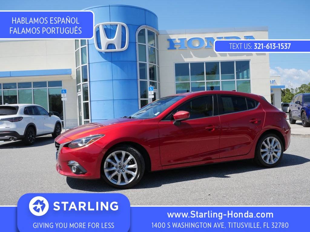 2016 Mazda Mazda3 s Grand Touring — Hatchback — 64,426 mi — Titusville, FL