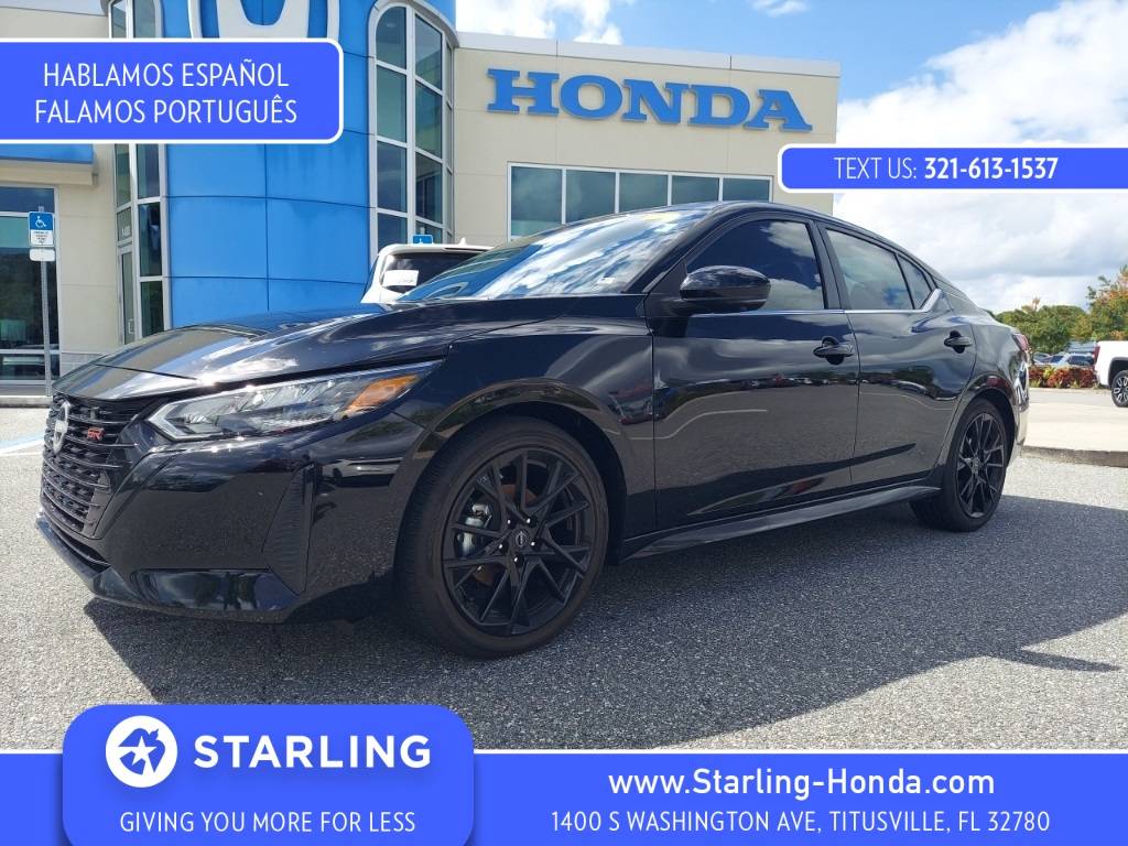 2025 Nissan Sentra SR — Sedan — 1,142 mi — Titusville, FL
