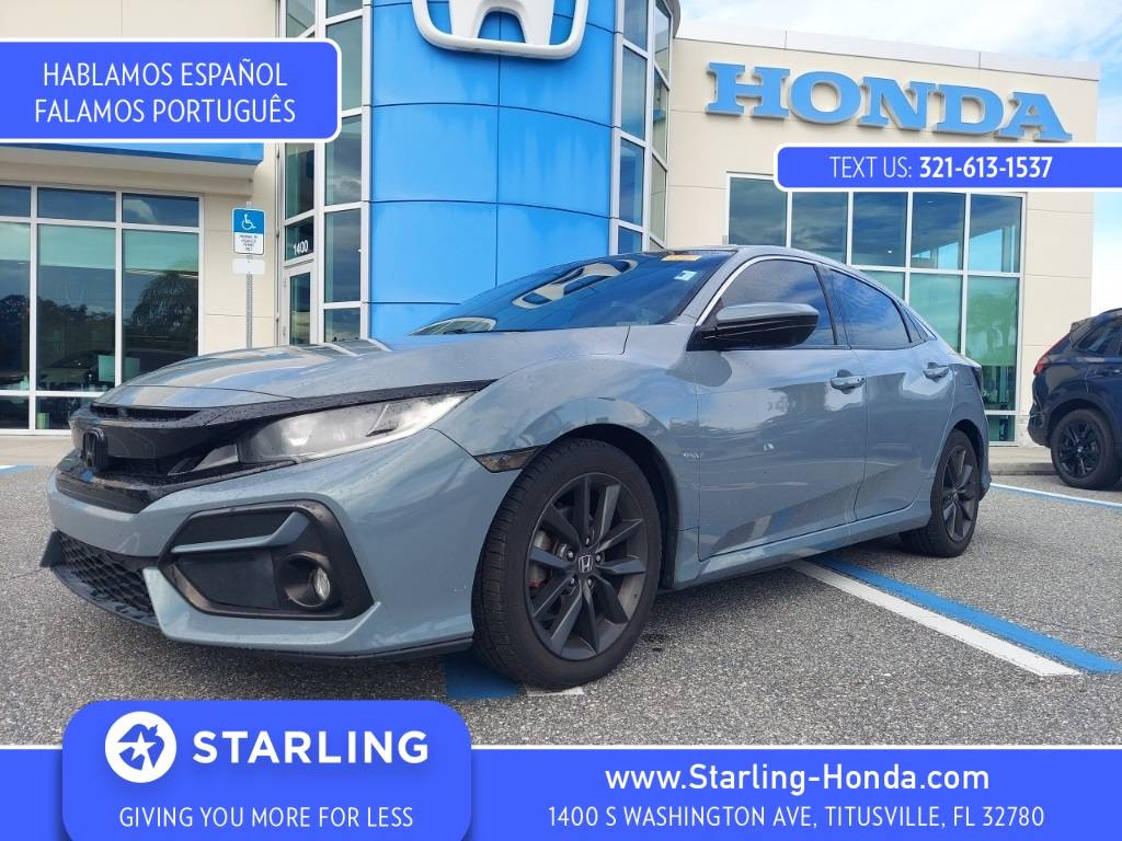 2020 Honda Civic EX-L — Hatchback — 68,347 mi — Titusville, FL