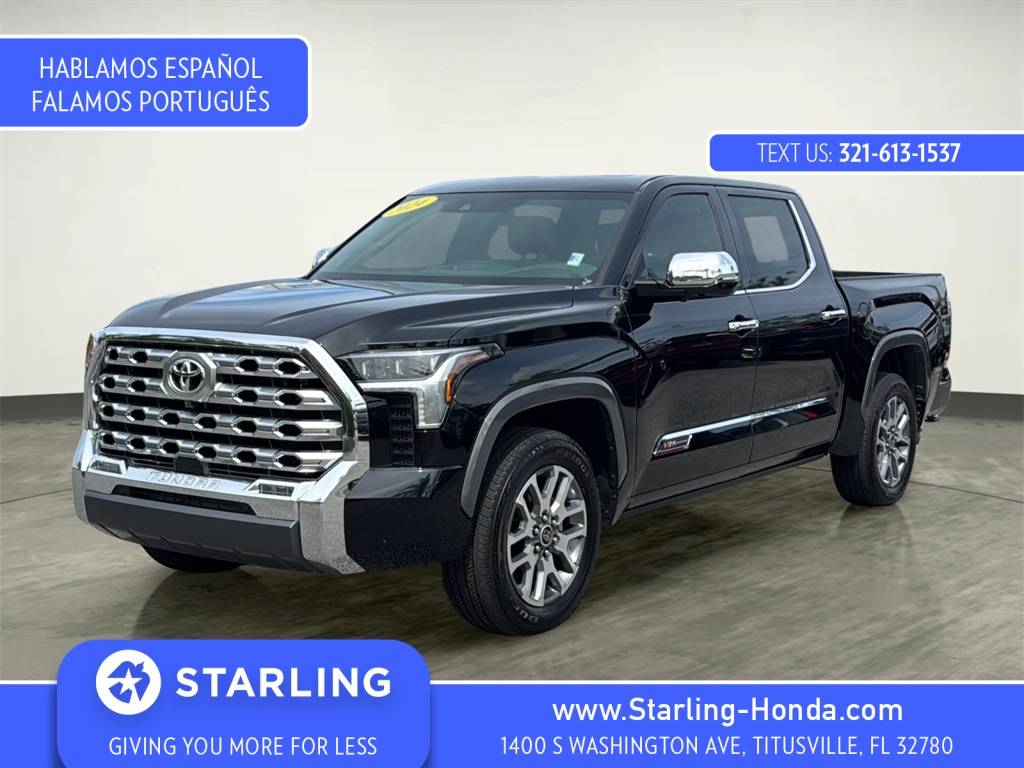 2024 Toyota Tundra 1794 Edition — Pickup Truck — 12,331 mi — Titusville, FL