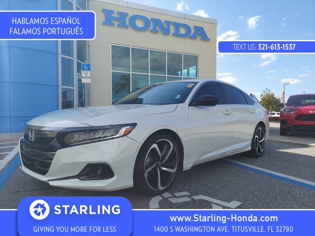 2022 Honda Accord Sport SE — Sedan — 25,719 mi — Titusville, FL