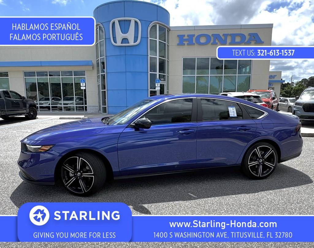2024 Honda Accord Hybrid Sport — Sedan — 18,341 mi — Titusville, FL