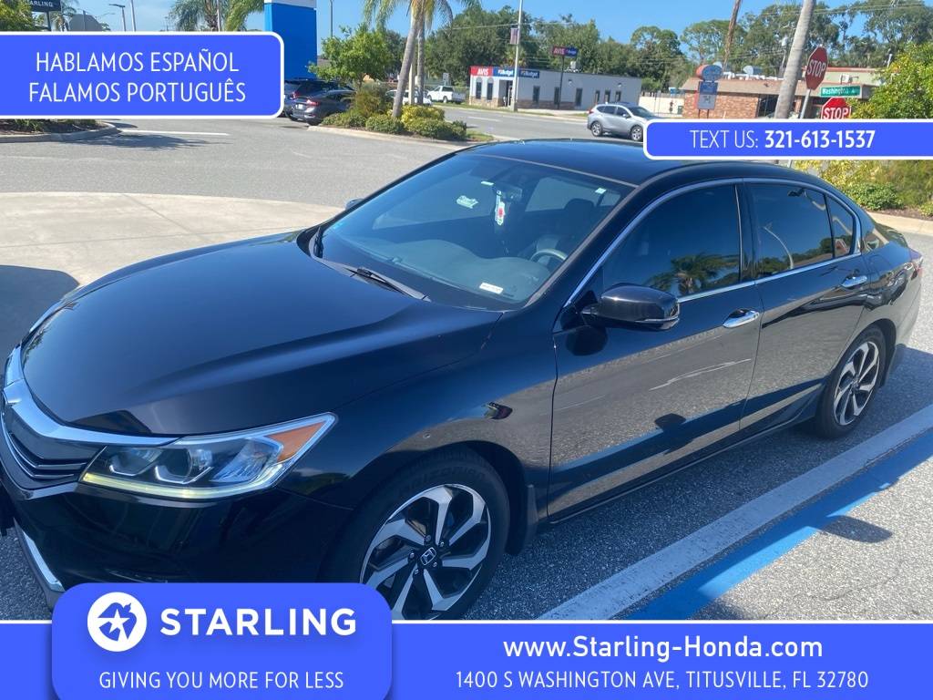 2016 Honda Accord EX-L V6 — Sedan — 127,666 mi — Titusville, FL