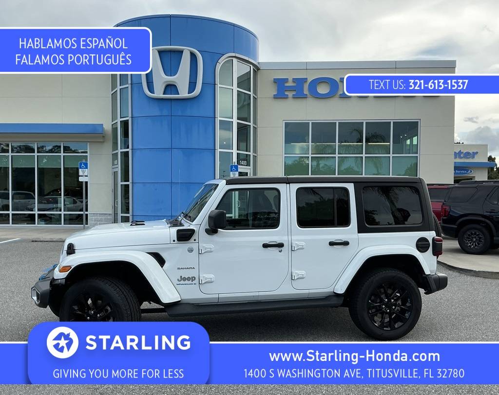 2023 Jeep Wrangler Sahara 4xe — SUV — 40,991 mi — Titusville, FL