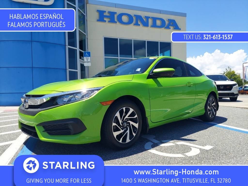 2016 Honda Civic LX-P — Coupe — 216,000 mi — Titusville, FL