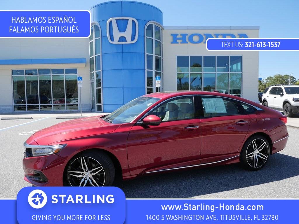 2022 Honda Accord Touring — Sedan — 24,576 mi — Titusville, FL