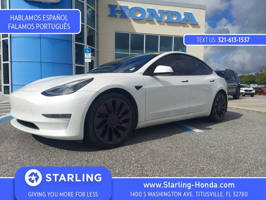 2021 Tesla Model 3 Performance — Sedan — 73,831 mi — Titusville, FL