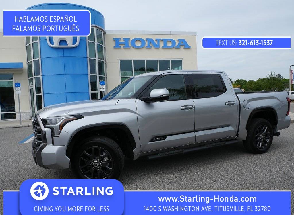2023 Toyota Tundra Platinum — Pickup Truck — 19,412 mi — Titusville, FL