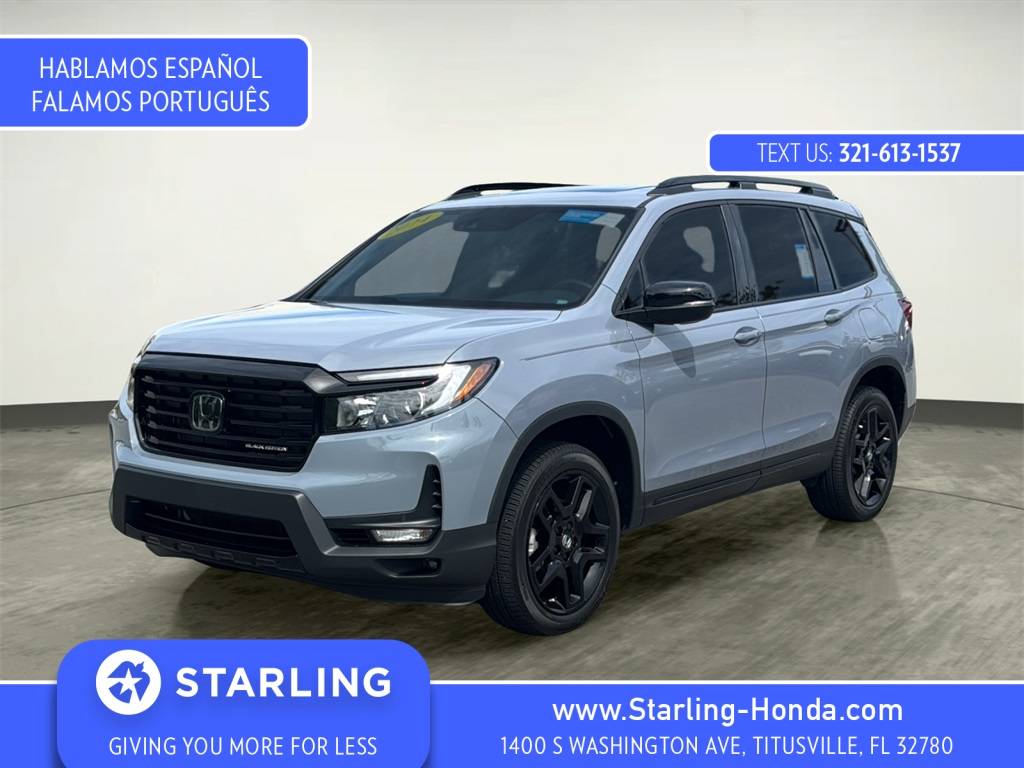 2024 Honda Passport Black Edition — SUV — 9,831 mi — Titusville, FL
