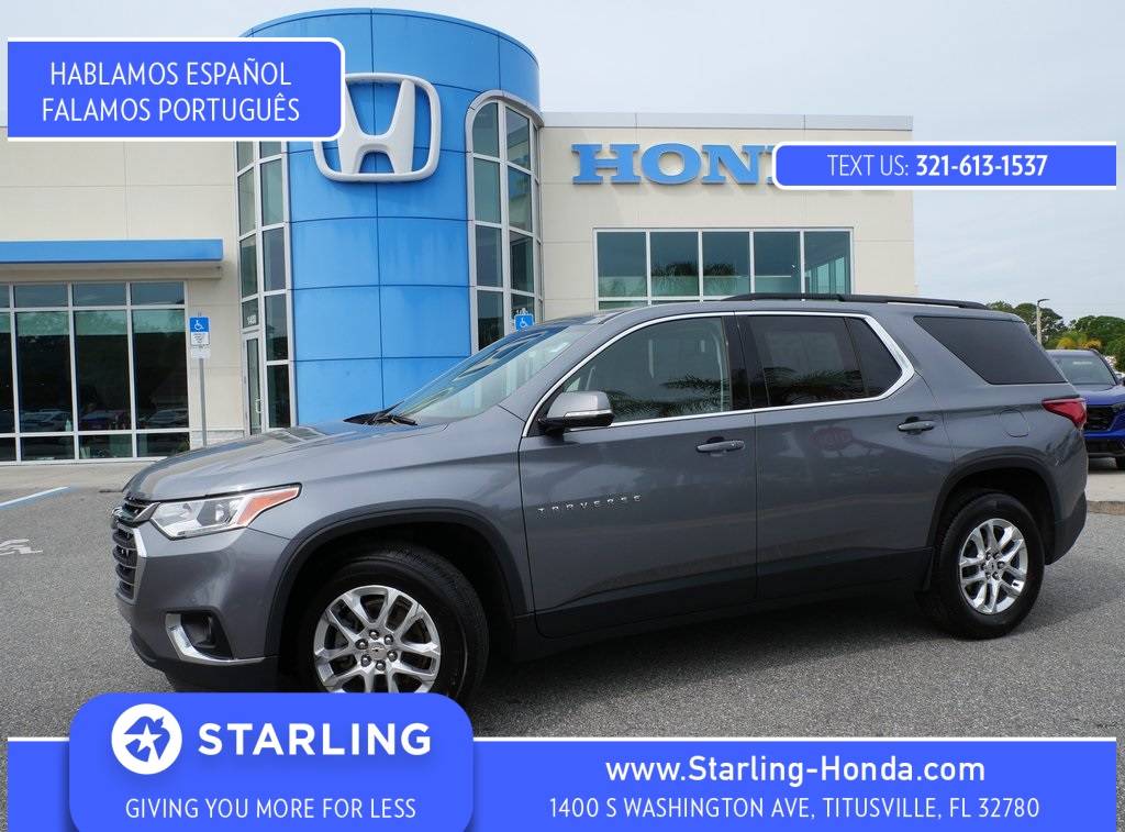2019 Chevrolet Traverse LT Cloth — SUV — 76,909 mi — Titusville, FL