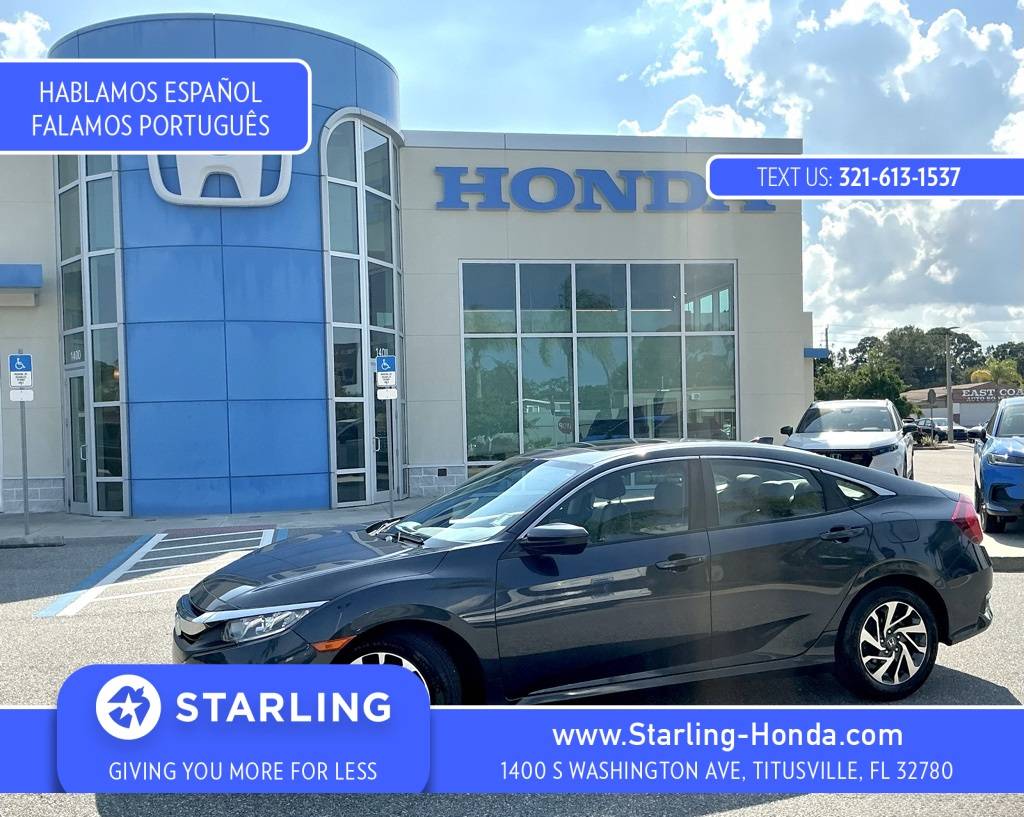 2018 Honda Civic EX — Sedan — 116,885 mi — Titusville, FL