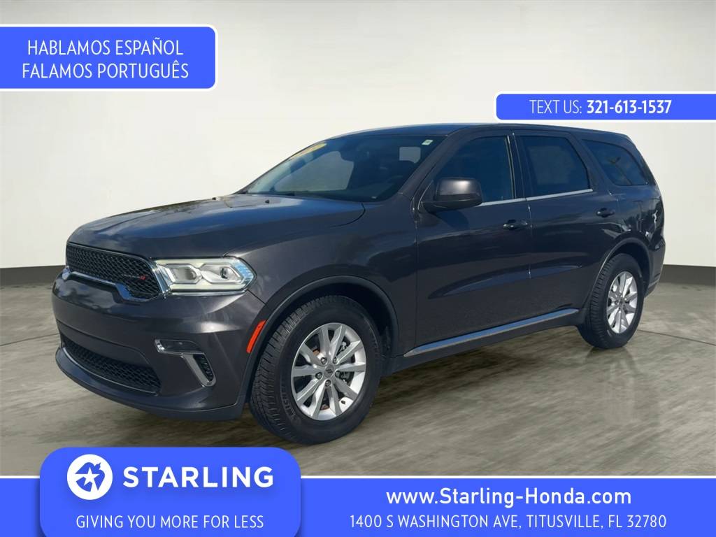 2021 Dodge Durango SXT — SUV — 65,602 mi — Titusville, FL