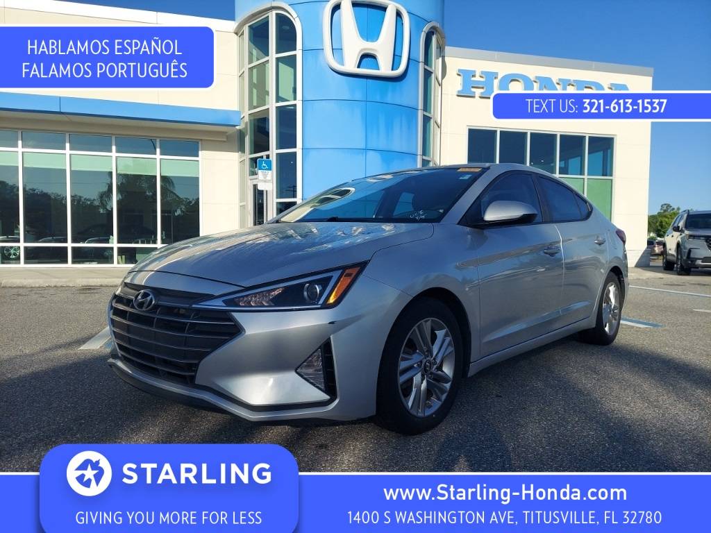 2019 Hyundai Elantra SEL — Sedan — 75,745 mi — Titusville, FL