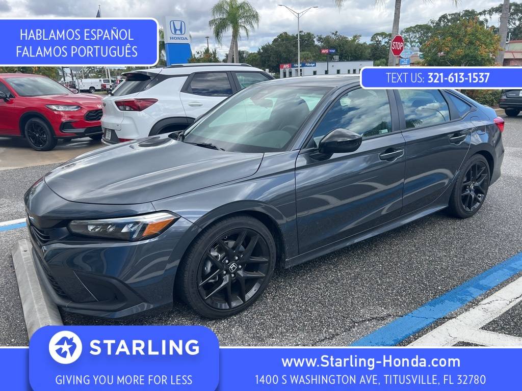 2024 Honda Civic Sport — Sedan — 1,480 mi — Titusville, FL