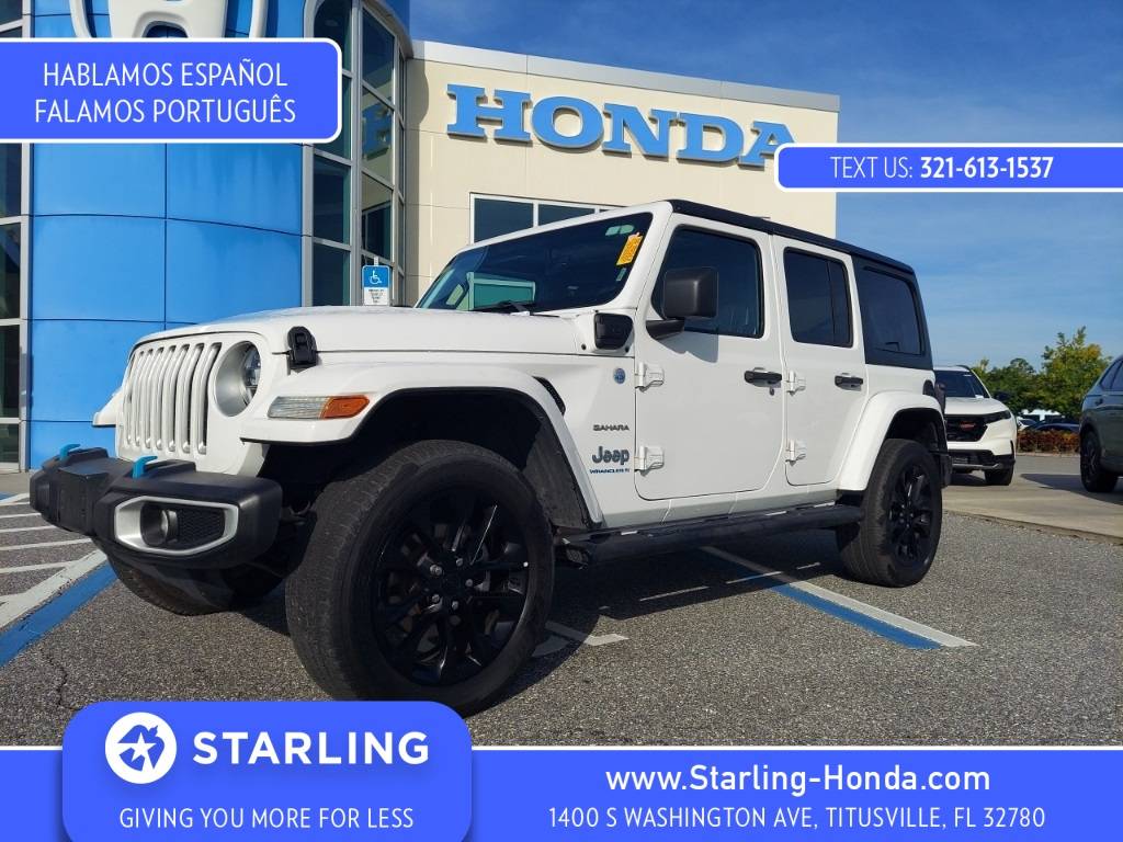 2023 Jeep Wrangler Sahara 4xe — SUV — 45,439 mi — Titusville, FL