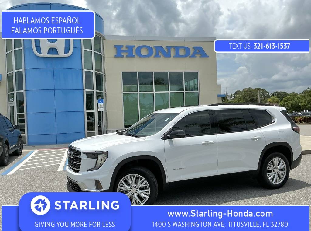 2025 GMC Acadia Elevation — SUV — 1,015 mi — Titusville, FL