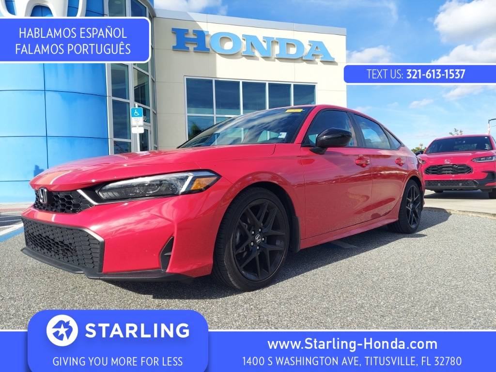 2025 Honda Civic Sport — Sedan — 12,208 mi — Titusville, FL