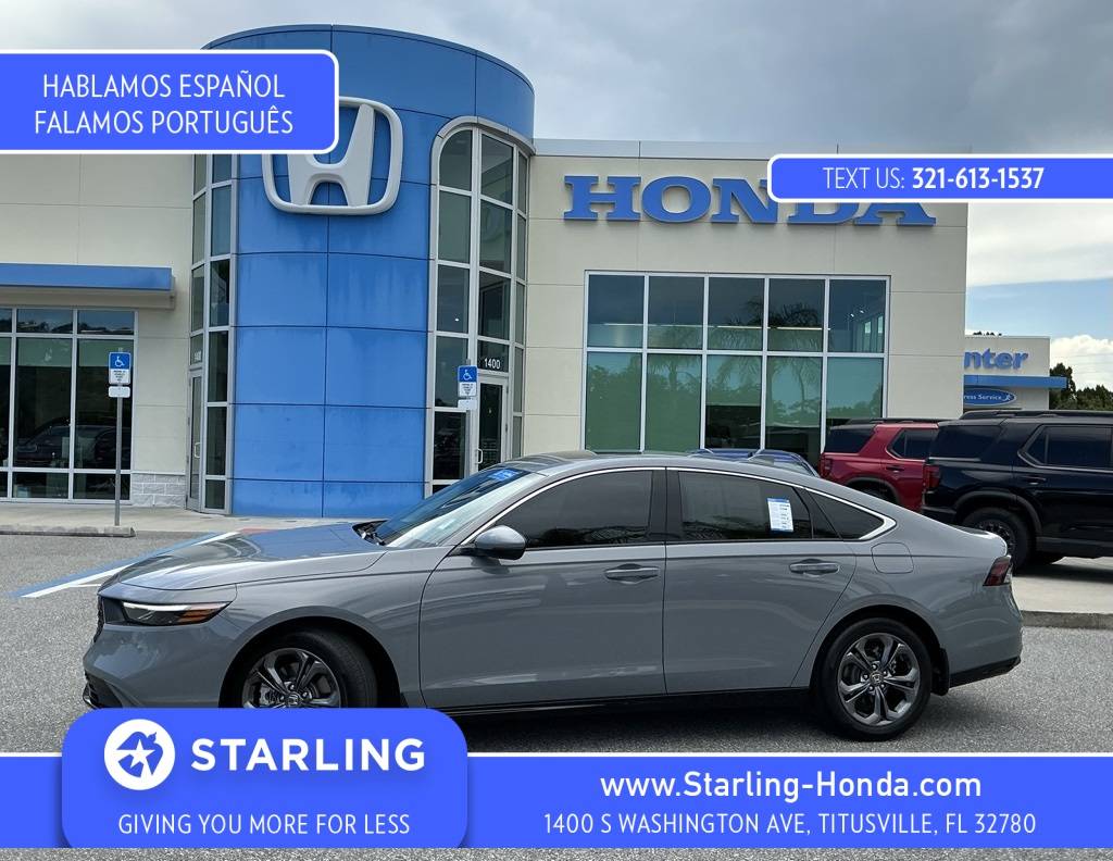 2024 Honda Accord Hybrid EX-L — Sedan — 6,869 mi — Titusville, FL