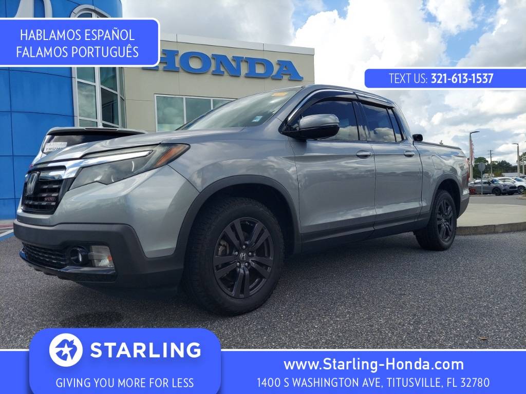 2020 Honda Ridgeline Sport — Pickup Truck — 58,311 mi — Titusville, FL