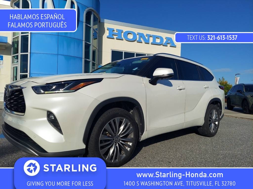 2021 Toyota Highlander Platinum — SUV — 91,512 mi — Titusville, FL