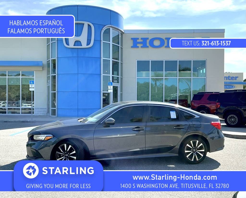 2024 Honda Civic EX — Sedan — 11,101 mi — Titusville, FL