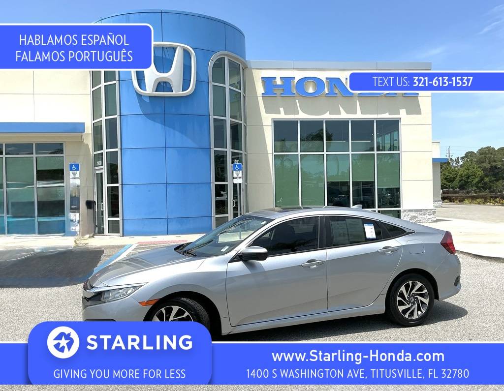 2018 Honda Civic EX — Sedan — 133,453 mi — Titusville, FL