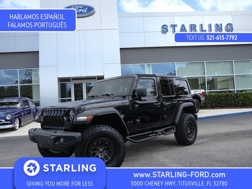 2022 Jeep Wrangler High Tide — SUV — 11,455 mi — Titusville, FL