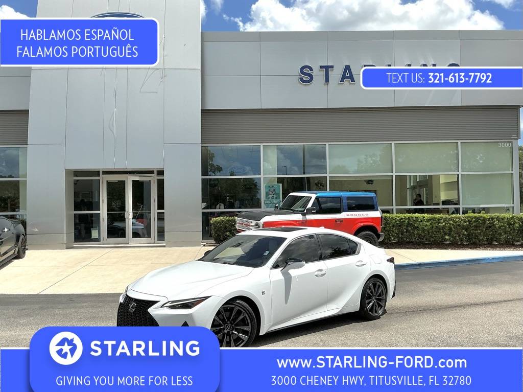 2022 Lexus IS IS 350 F SPORT — Sedan — 23,314 mi — Titusville, FL