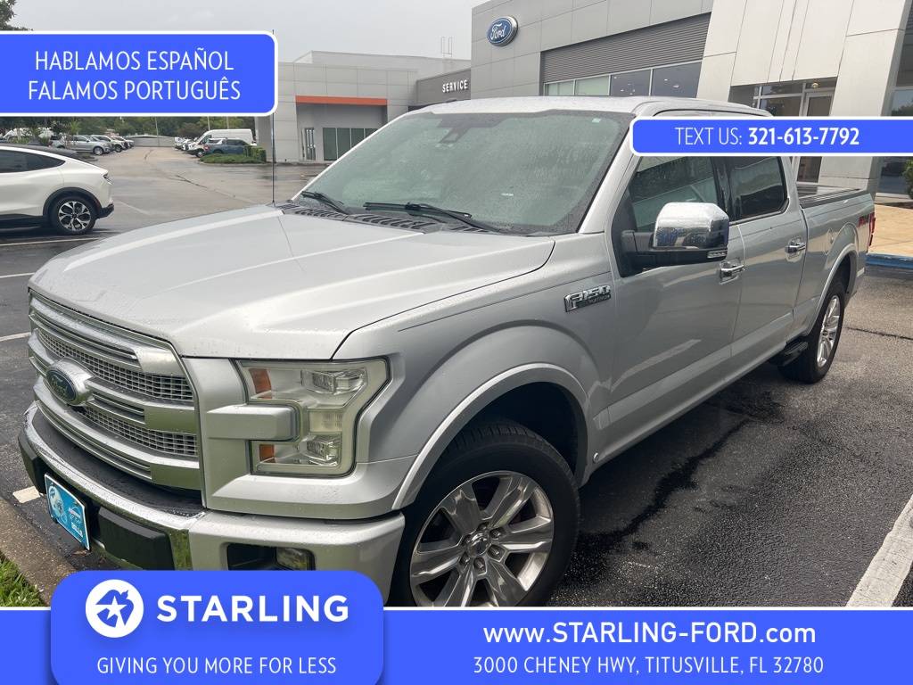 2015 Ford F-150 Platinum — Pickup Truck — 158,187 mi — Titusville, FL