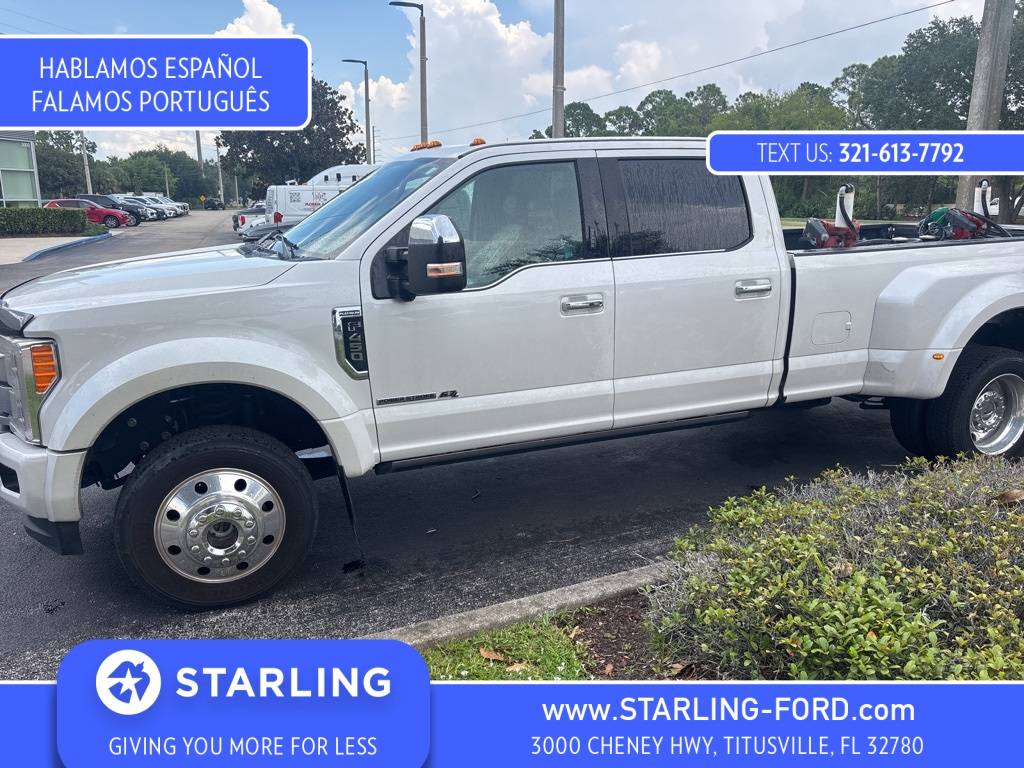 2018 Ford Super Duty F-450 Platinum — Pickup Truck — 98,980 mi — Titusville, FL