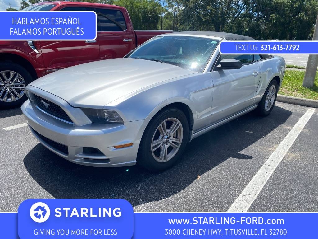 2014 Ford Mustang V6 — Convertible — 118,153 mi — Titusville, FL